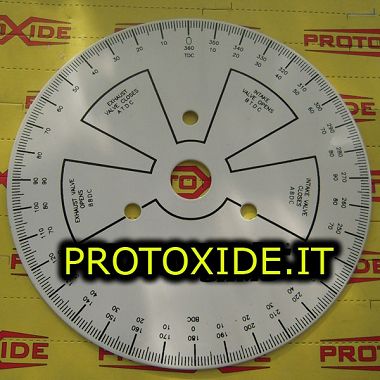 Graduirani disk za vrijeme ekspozicije - motor 170 mm - kutomjer 180 mm Specifični alati