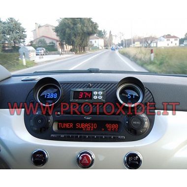 Exhaust gas temperature gauge kit with memory Temperature measurers