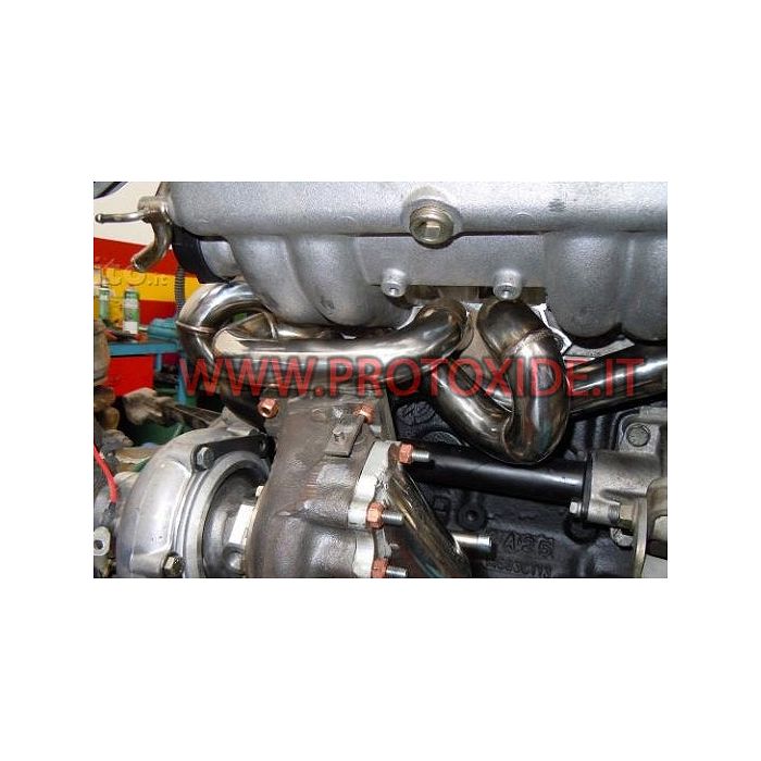 Avgasgrenrör i rostfritt stål för Fiat Uno Turbo 1.300 Stålavgasgrenrör för turbobensinmotorer