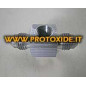 T-stykke aluminium gevind 4AN