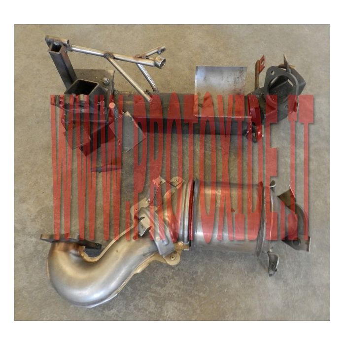 Downpipe VW Golf 1.4 turbo 122 pk zonder katalysator Downpipe turbo benzinemotoren