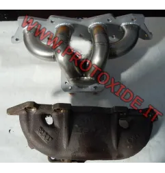 Col·lector d'escapament central d'acer per a Fiat Grande Punto -500 Abarth 1400 16v Turbo Col·lectors d'escapament d'acer per...