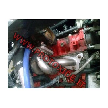 ステンレス製の排気マニホールドGrandePuntoフィアット - 500アバルト ターボガソリンエンジン用スチールエキゾーストマニホールド