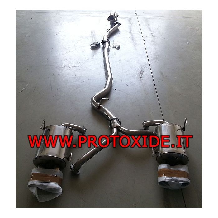 Full Exhaust Subaru Impreza Sedan kein kat Komplette Sportauspuffanlagen