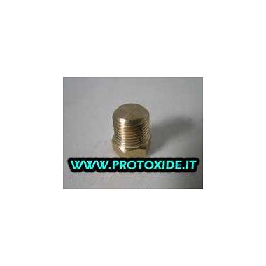 Nitreux N2O Travaux bouchon d'injecteur 1/8 npt Pièces de rechange pour systèmes de protoxyde d'azote