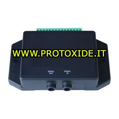 データ収集インターフェース 4 つのアナログ入力 5 ボルト、デジタル、周波数デューティ 12v PC ソフトウェア データ収集
