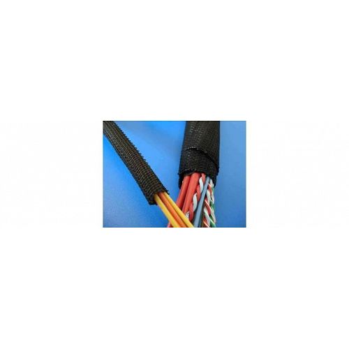 Intelligent black sheath for the passage of motor cables which can always be opened and closed