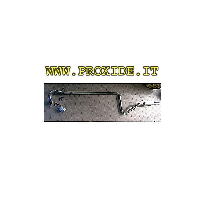 Escape de acero inoxidable completo Renault 5 GT Turbo Sistemas de escape deportivos completos