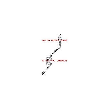 Backpressure turbo pressure gauge 60mm