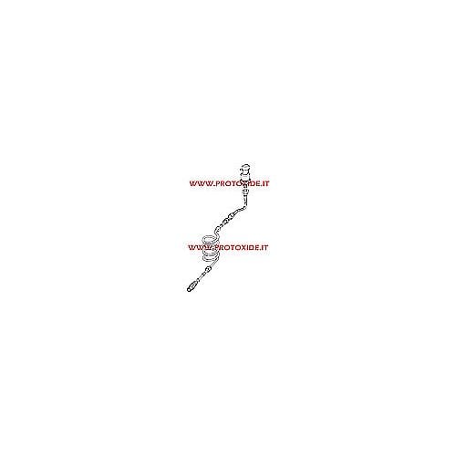 Backpressure turbo pressure gauge 60mm