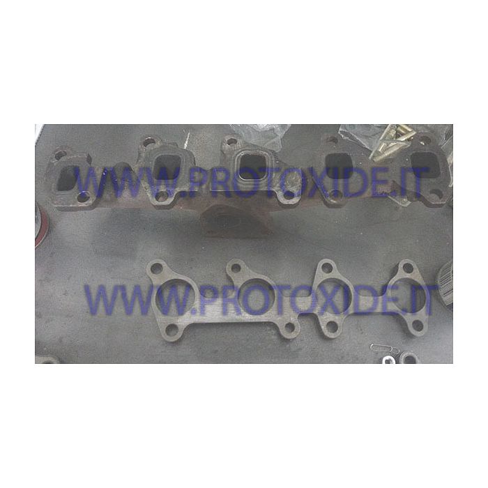 Head flange 1.9 JTD 8v Fiat Alfa Lancia Exhaust manifold flanges