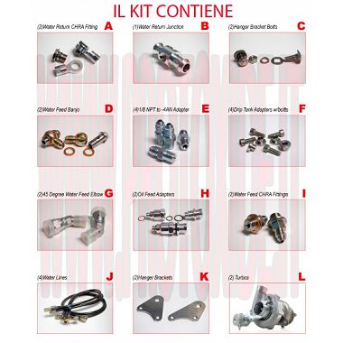 Turbocompressori Porsche 996 su cuscinetti -Alpha- Turbocompressori su cuscinetti da competizione