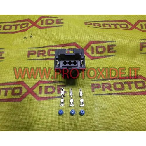 Conector hembra Bosch de 3 vías Conectores eléctricos automotrices