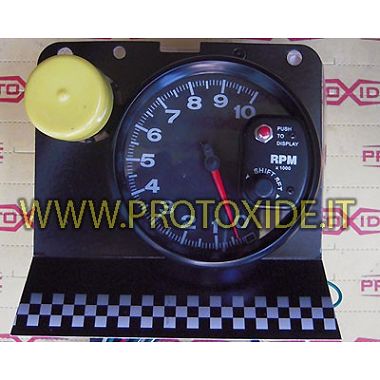 Drehzahlmesser mit Speicher-Ur-10000 rpm mit Licht verändert Motordrehzahl- und Schaltlichter