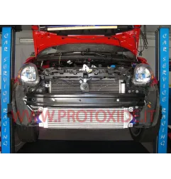 Kit de intercooler dianteiro com tubos para Fiat Grande Punto Abarth Intercooler ar-ar