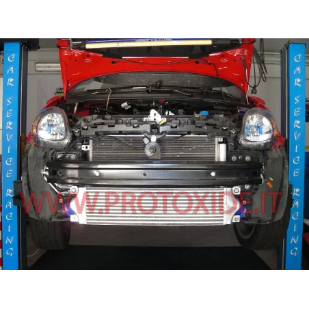 Komplet sprednjega hladilnika zraka s cevmi za Fiat Grande Punto Abarth Intercooler z zrakom