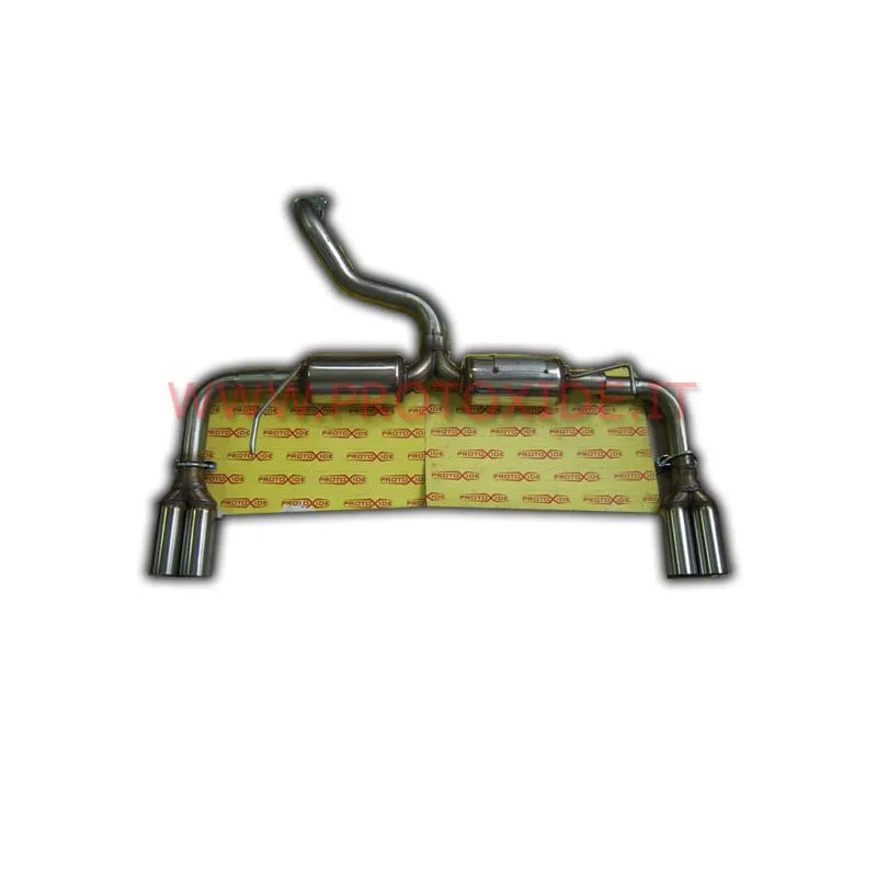 משתיק מפלט גדול מדי פיאט 500 אבארט משתיק קול קומפלט