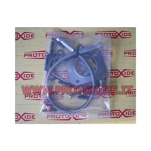 Kit de encaixe de tubulação Fiat 500 Abarth Grande Punto turbo Garrett GT1446 entrega de óleo Tubos de óleo e acessórios para...