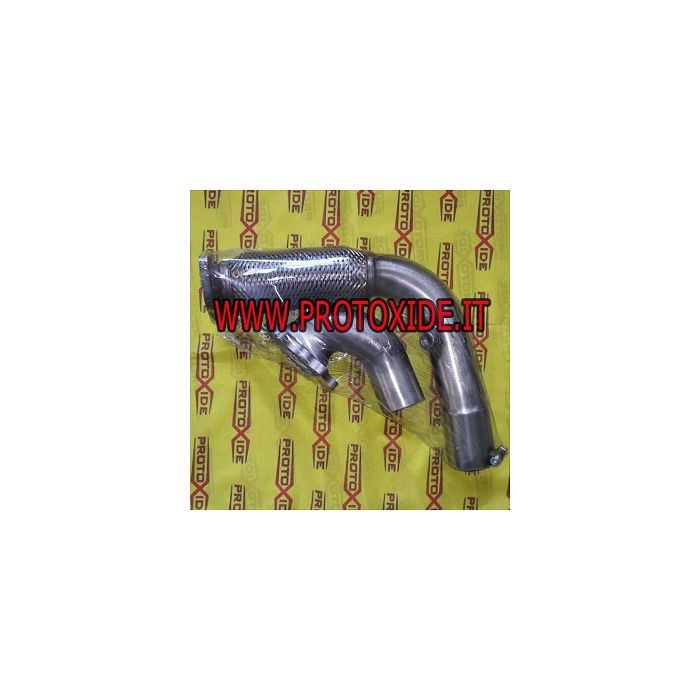 Downpipe Auspuff 64mm Edelstahl fur FIAT PUNTO GT T25-28