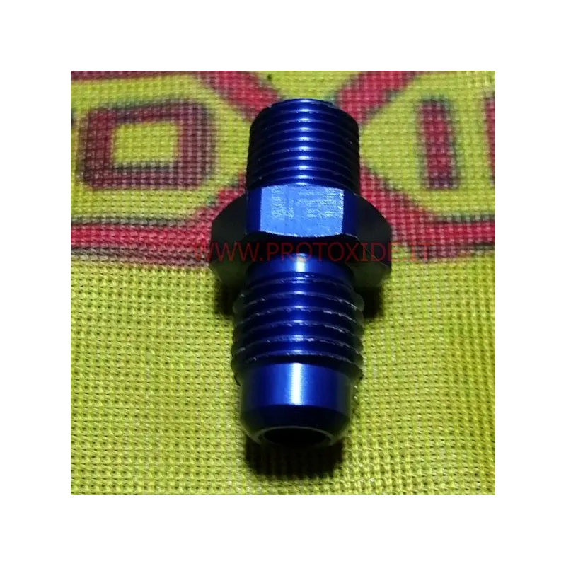 Nipelis 4AN - 1-8 npt taisns savienojums