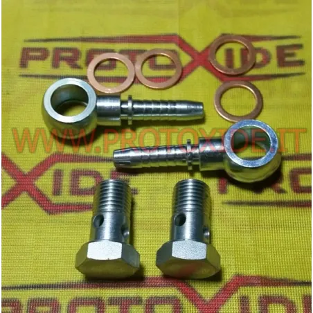 Fitinguri de apă drepte pentru turbocompresor Garrett GT-GTX GT1446, banjo cu furtun, conducte și fitinguri de ulei pentru