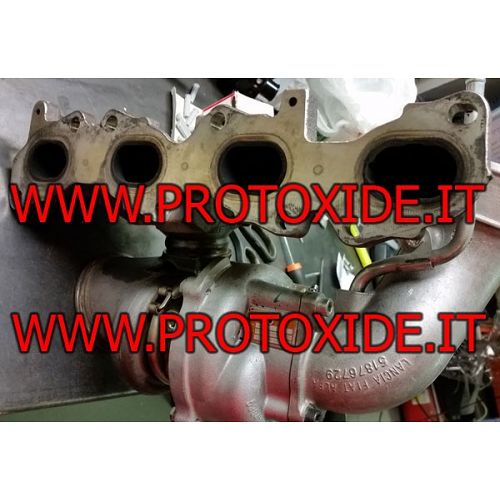 Verandering van de turbocompressor Alfaromeo Giulietta 1750 TB Turbochargers op wedstrijdlagers