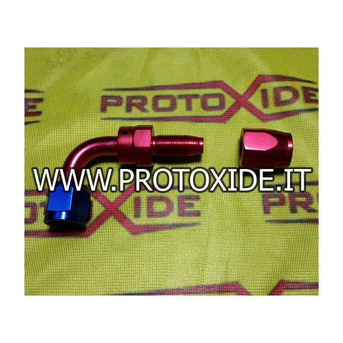 Mànega 6AN recte connector femella aeronàutica