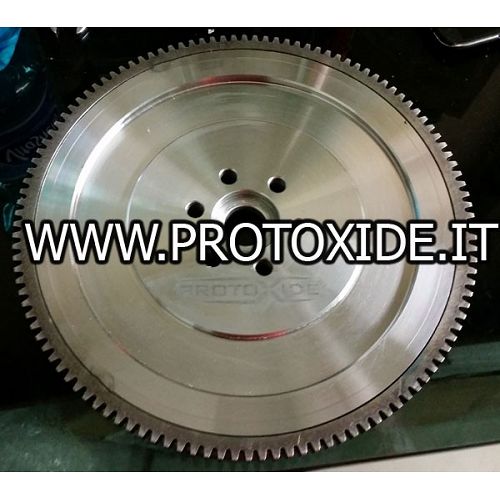 Reinforced two-disc flywheel clutch kit Fiat GrandePunto - 500 Abarth - Tjet 1400 Turbo 16v single mass steel Flywheel kit wi...