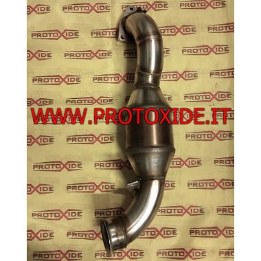 Exhaust catalyzed downpipe for MiniCooper R56 Turbo- Peugeot 207 GTI Downpipe for gasoline engine turbo