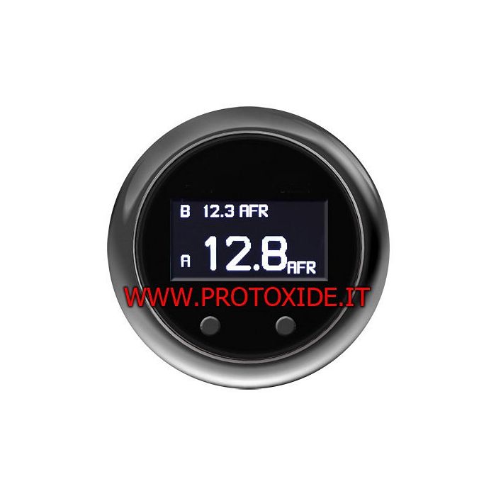 AirFuel DOUBLE lambda sonda širokopásmová stechiometrická karburácia karburácia motorov V8 52 mm so softvérom pre Log AirFuel DOUBLE lambda sonda širokopásmová stechiometrická karburácia karburácia motorov V8 52 mm so softvérom pre Log