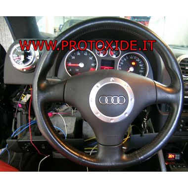 audi TT turbo drukmeter op type 1 geïnstalleerd Drukmeters Turbo, Benzine, Olie