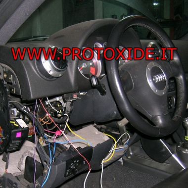 Audi TT turbo zainstalowany manometr typu 1 Manometry Turbo, benzyna, olej