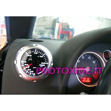 Audi TT turbo zainstalowany manometr typu 1 Manometry Turbo, benzyna, olej