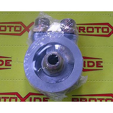 Adattatore sandwich per montaggio radiatore olio con termostato 3/4 16 20X1.5 Supporti filtro olio e accessori per radiatore ...