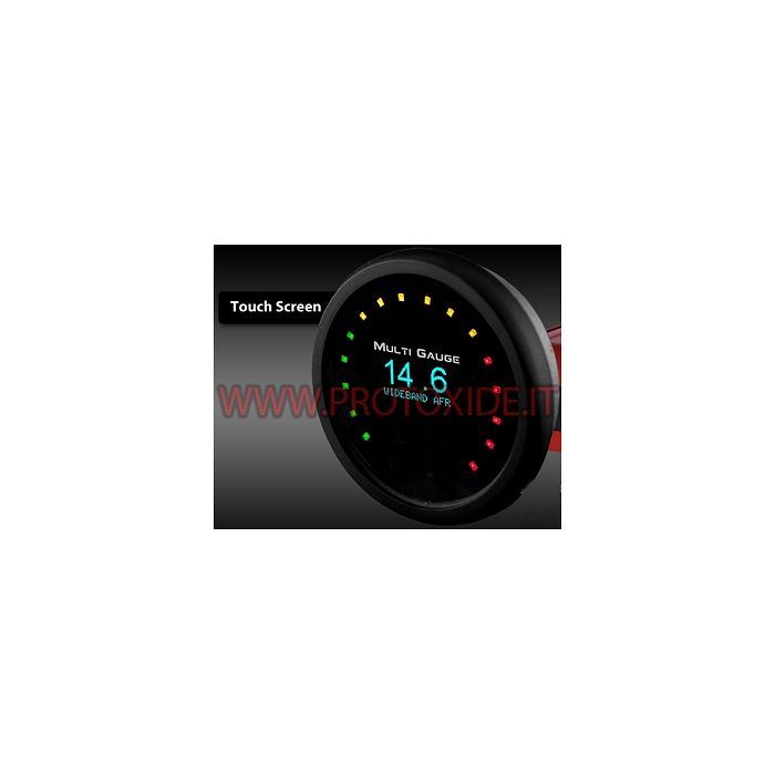 AirFuel Voltmeter and Turbo Pressure 52mm in one instrument Airfuel gauge