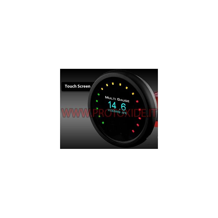 AirFuel Voltmeter und Turbo Pressure 52mm in einem Instrument Aufkohlung von Flugbenzin