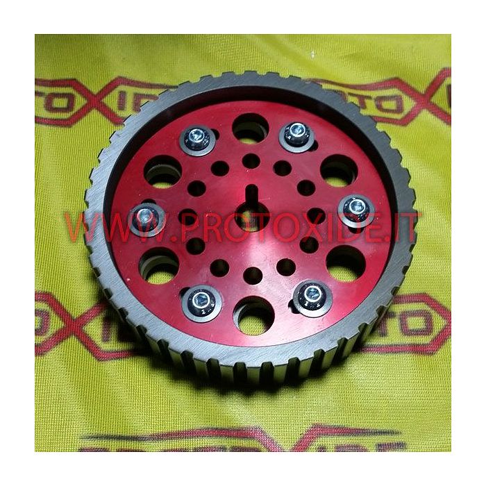 Scripete reglabil pentru Fiat 128 și Lancia Delta 8V Scripete reglabile pentru arbore cu came, scripete pentru motor și scrip...