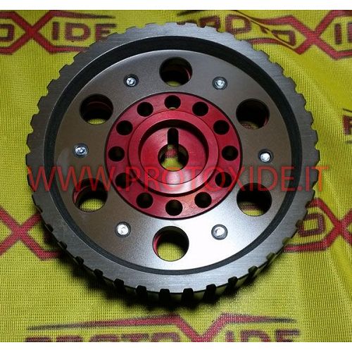 Adjustable pulley for Fiat 128 and Lancia Delta 8V Adjustable camshaft pulleys, motor pulleys and compressor pulleys
