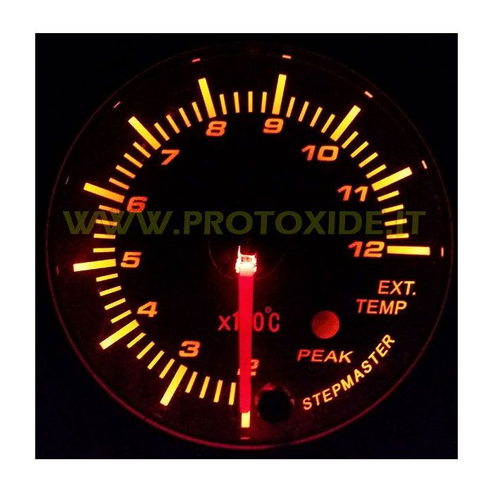 Exhaust Gas Temperature Gauge Kit with 60mm memory