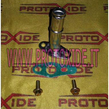 Raccordo scarico olio lungo per turbocompressori Garrett GT28 GT30 e Mitsubishi e KKK in ferro Tubi olio e raccordi per turbo...