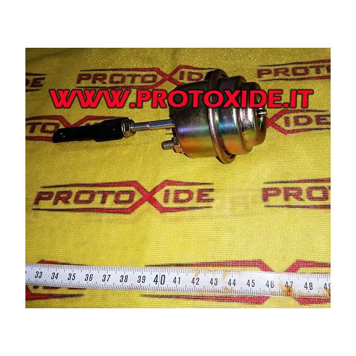 Wastegate vacuum with adjustable opening from -0.1 to -0.4 bar Internal wastegate