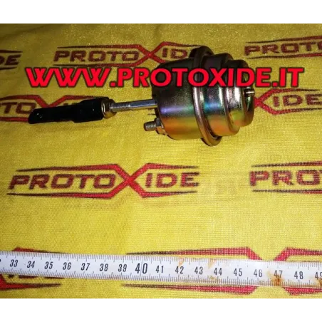 Vacuumgestuurde wastegate met instelbare opening, interne wastegates