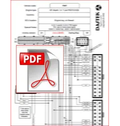 Diagrama de cablejat de connexió de la unitat de control Unichip diagrames de cablejat Unichip