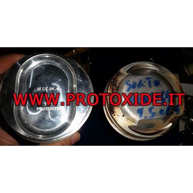 Pistons pressés Lancia Dedra 1800 8v transformé turbo - Fiat Croma Pistons automatiques forgés