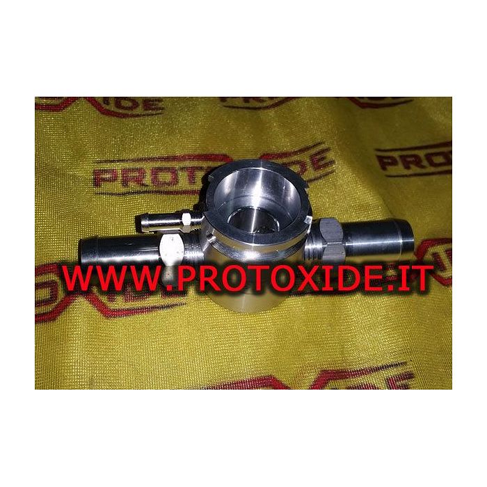Raccordo a T per intercooler da utilizzarsi al posto della vaschetta