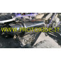 Quad sportovní výfukový tlumič pro Yamaha Raptor 660R - 700R z nerezové oceli