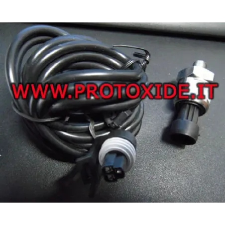 Sensor de presión de 10 bar, salida de 0-5 voltios, fuente de alimentación de 5 y 12 voltios.