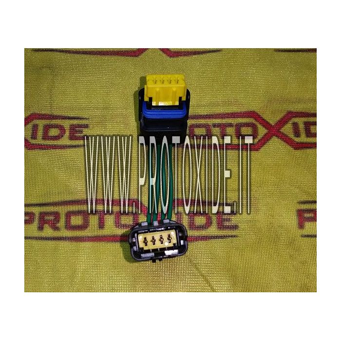 Schnellverlängerung mit 4-Wege-Sicma-Delphi-Steckern und -Buchsen Elektrische 4-Wege-Auto-Motorrad-Steckverbinder