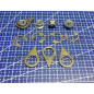 Egzoz manifoldu ve turbo 4 adet için 1,25 x fındık 8mm sökerek Egzoz manifoldu ve turbo 4 adet için 1,25 x fındık 8mm sökerek