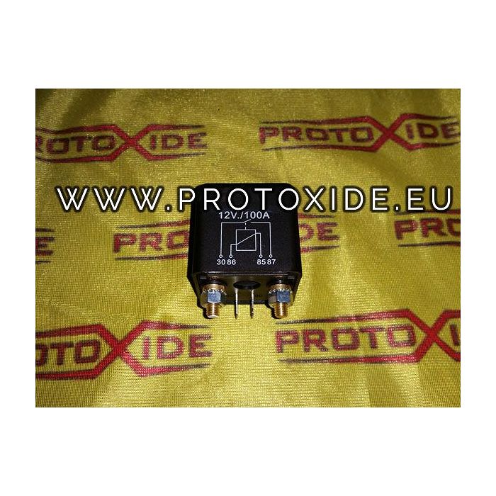 Przekaźnik przełączania 100 AMP akumulatora 12 V elektroniczny staccacarico